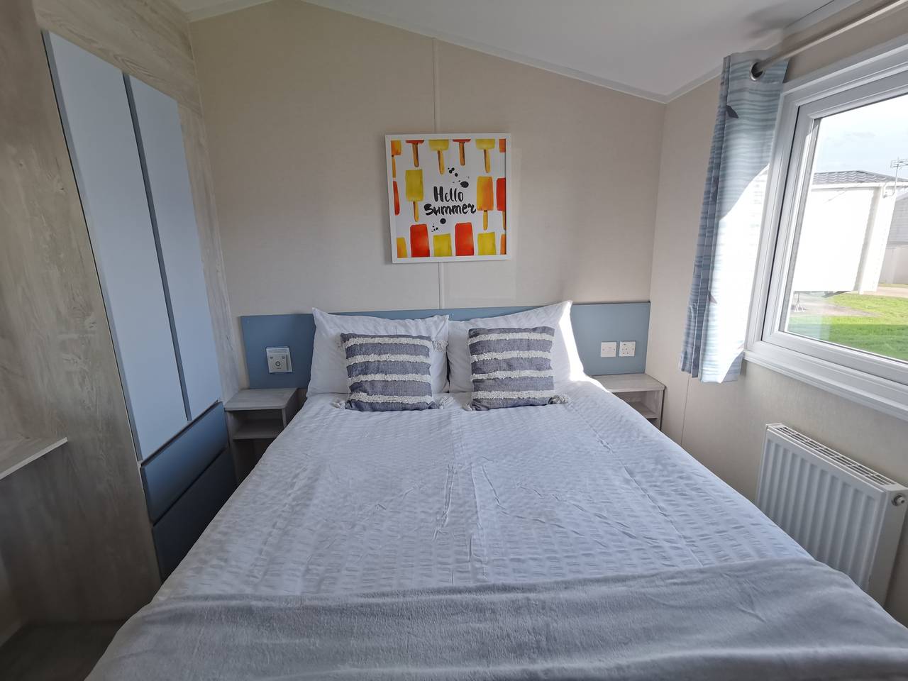 Sea activities Golden Sands beach relax in Mablethorpe, Lincolnshire