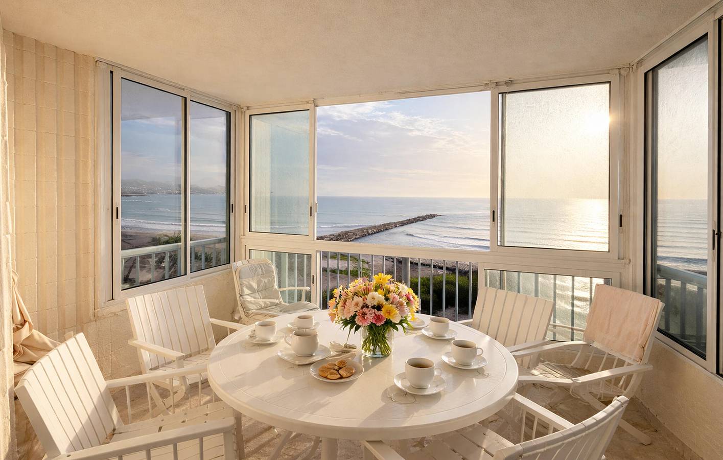 Entire holiday apartment, Seaside Retreat: 2km to Almadrava Beach with Pool & Terrace in el Campello, Costa Blanca