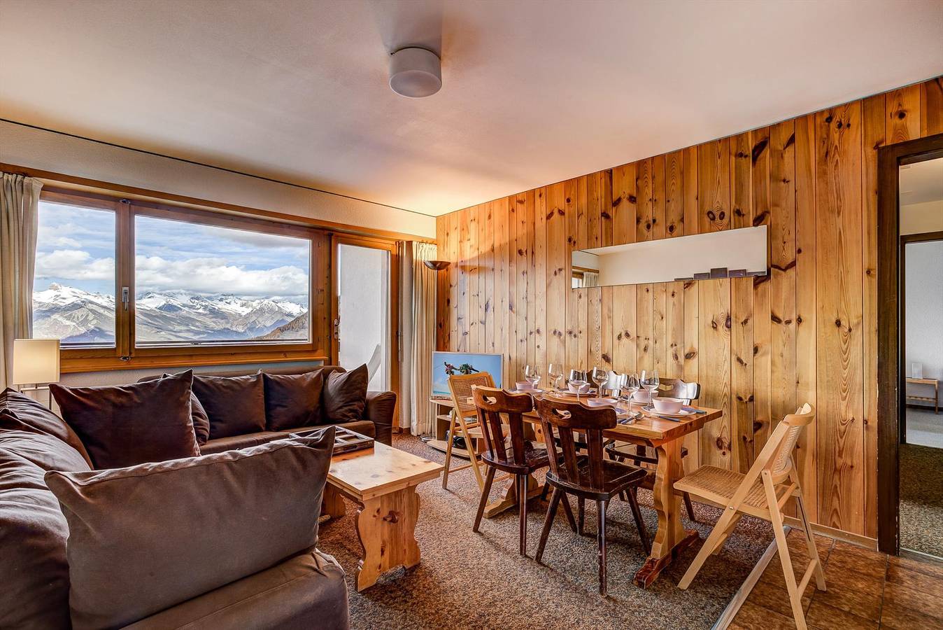Geheel appartement, Appartement Mont Parrain 14 in La Tzoumaz, Riddes