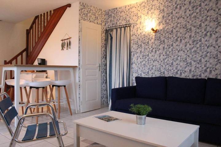 Location de vacances pour 4 personnes, avec Terrasse et Jardin dans Plage Gautrelle