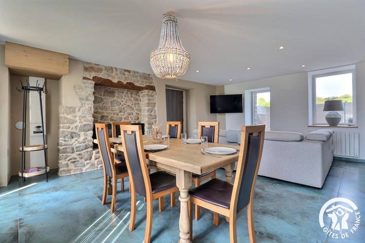 Gîte pour 6 personnes, avec jardin ainsi que jacuzzi et sauna à Mont-Dol - 3
