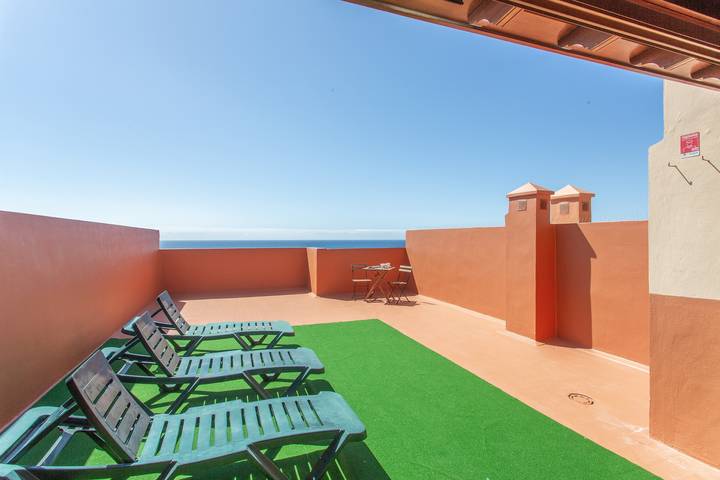 Apartamento entero, Vacaciones 'Candelaria 1' con vistas al mar, Wi-Fi y aire acondicionado in Aroba, Candelaria
