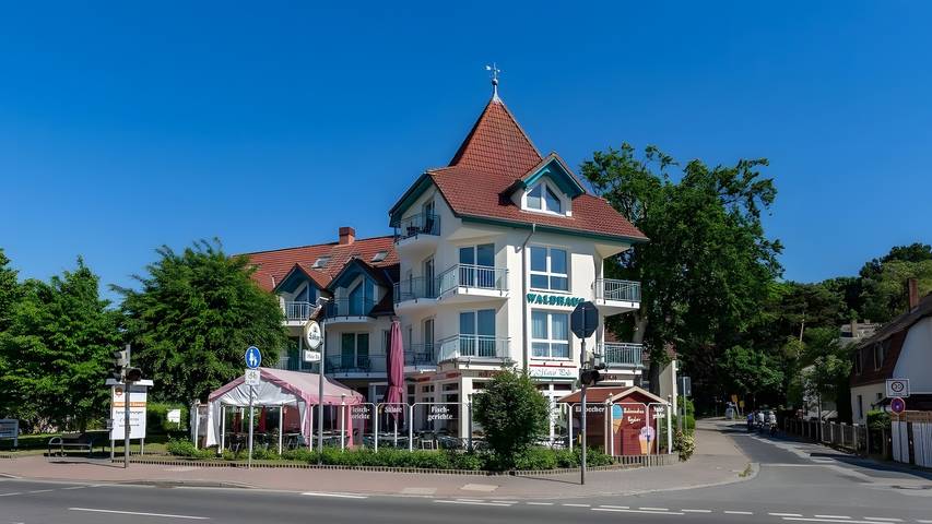 Ferienwohnung für 3 Personen, mit Balkon in Zempin