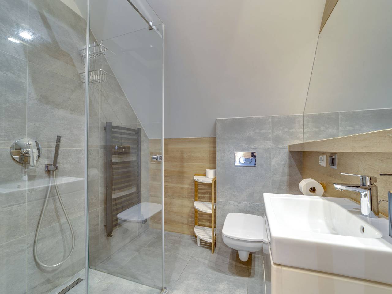 Chaty Pod Beskidkiem in Szczyrk, Carpates (Pologne)