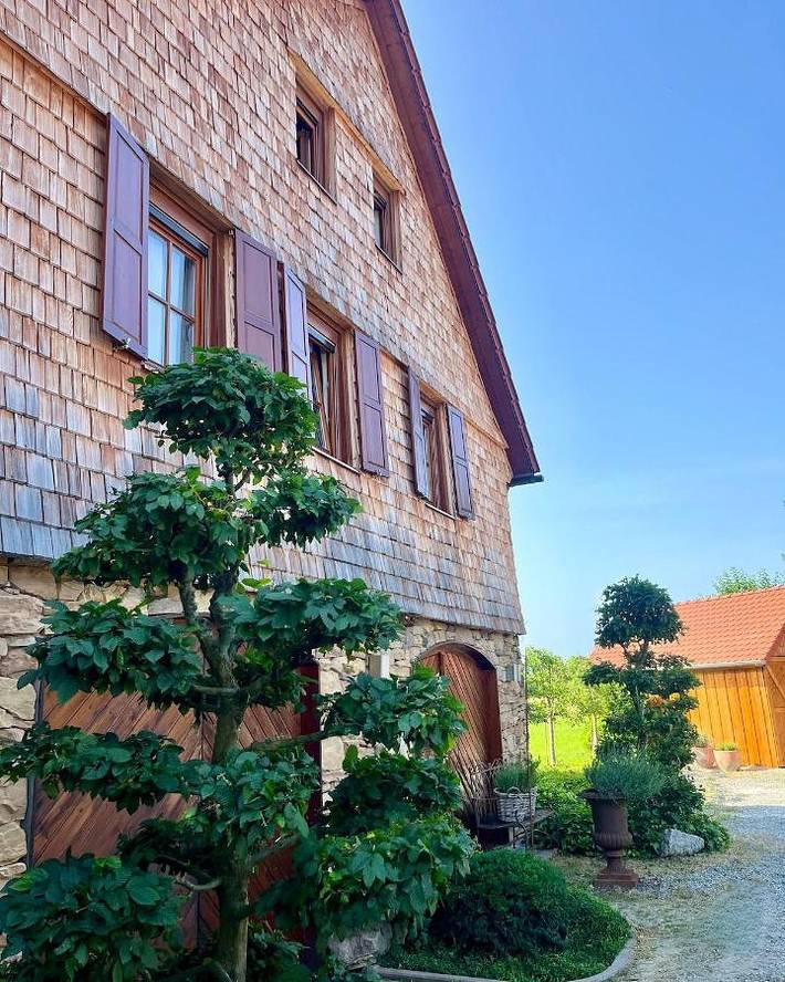 Ferienwohnung für 2 Personen, mit Terrasse und Garten sowie Ausblick in Fürth (Odenwald)