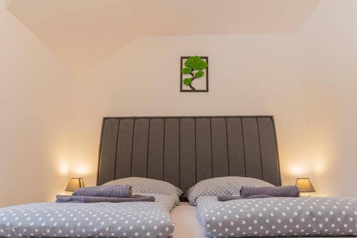 Vakantiewoning voor 4 personen, met uitzicht en tuin in Lipno