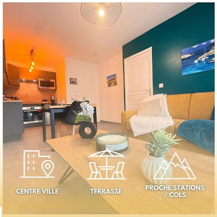 Apartamento de vacaciones para 4 personas, con vistas y balcón - 1