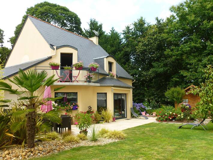 Chambre d’hôte pour 4 personnes, avec jardin