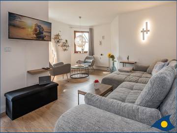 Ferienwohnung für 3 Personen, mit Terrasse und Garten in Garz