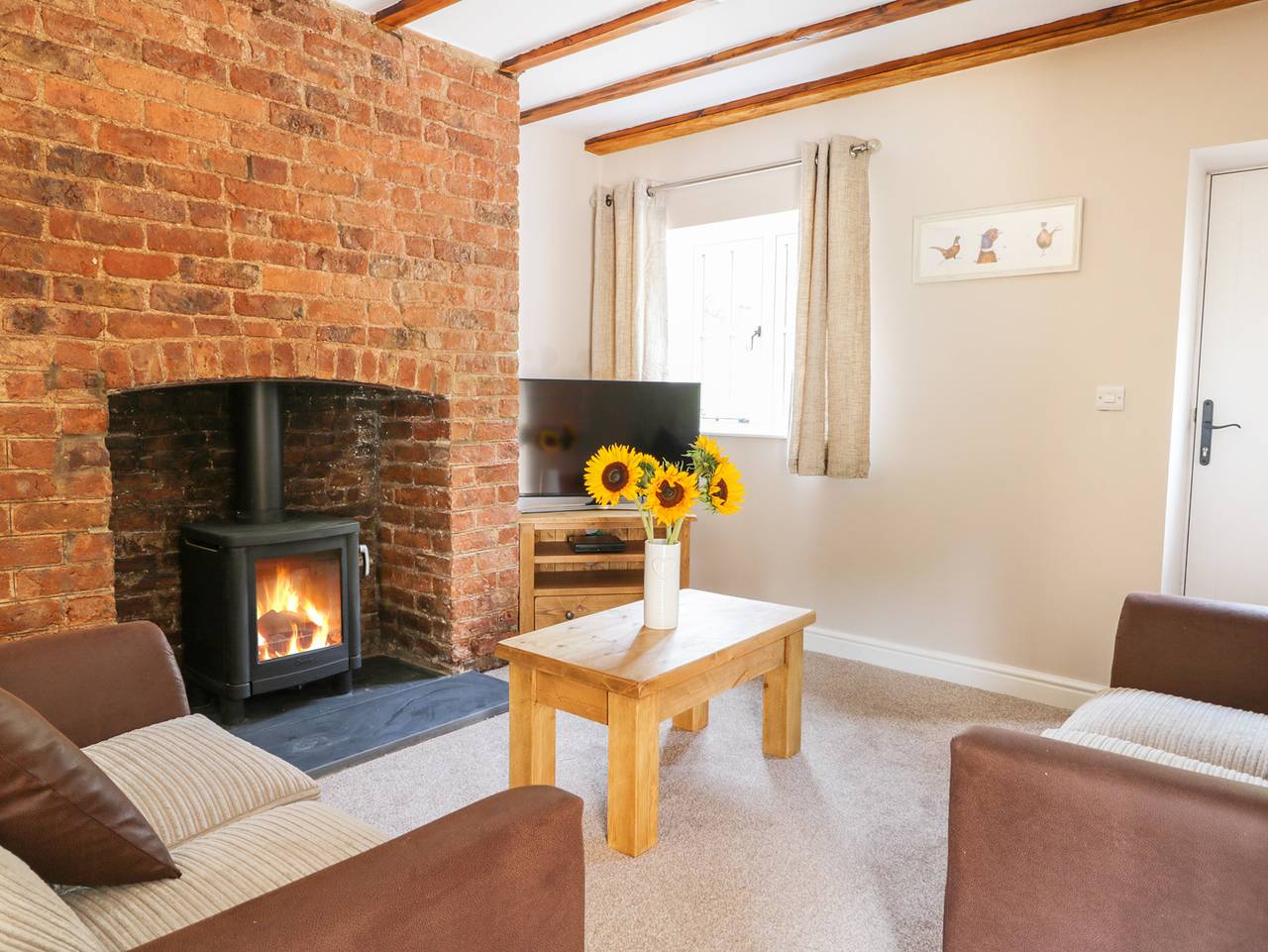 Corner View in North Dalton, East Riding of Yorkshire