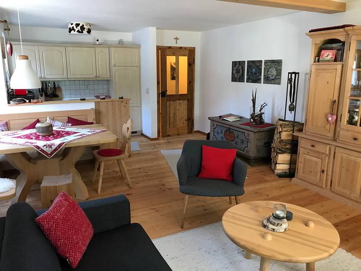 Ferienwohnung für 2 Personen, mit Balkon und Terrasse sowie Ausblick bei Neuschwanstein - 3