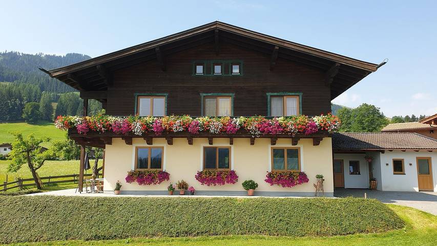 Chalet für 6 Personen, mit Garten und Sauna sowie Balkon in Leogang - 2