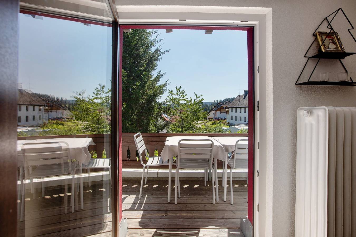 Ganze Wohnung, Ferienwohnung 'Zipfelmütze' mit Gemeinschaftsgarten, Balkon,Sauna und Wlan in Altglashütten (Feldberg), Feldberg