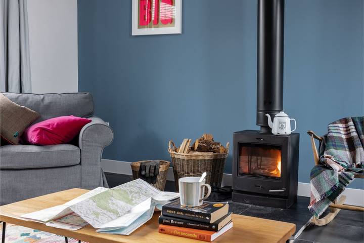 Log cabin for 7 people, with garden in Banchory