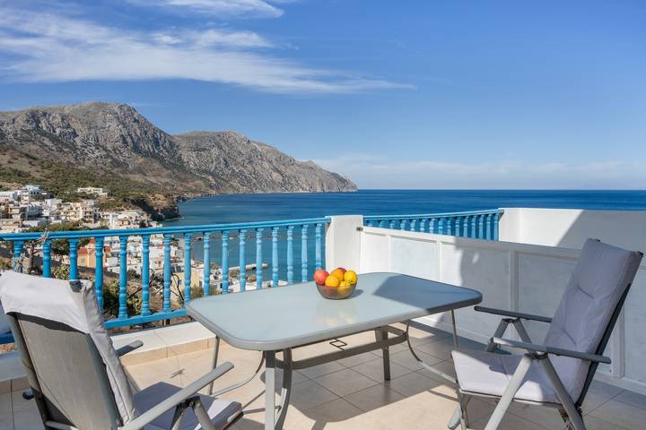 Vakantiewoning voor 2 personen, met Balkon op Karpathos