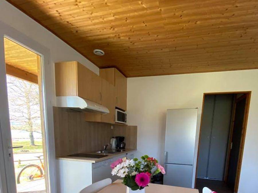 Chalets de Vingeanne - Chalet 6 personnes - Chalet supérieur 39m² 2 chambres / terrasse couverte in Villegusien-le-Lac, Haute-Marne