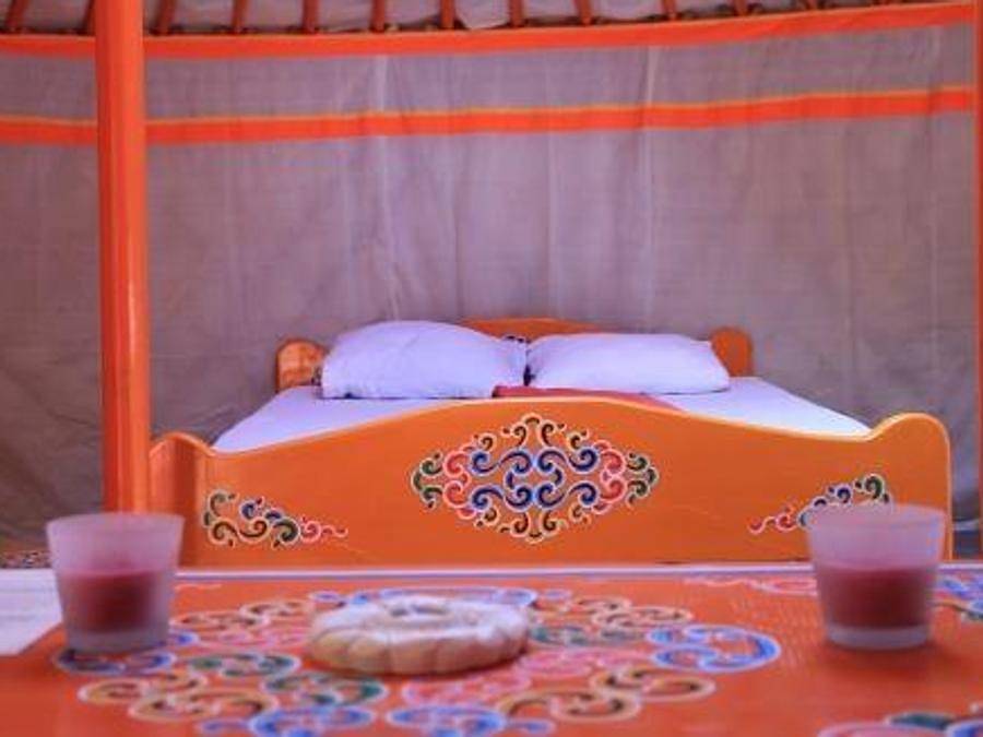 Camping Domaine du Lieu Dieu - Hébergement 2 personnes - Yourte in Beauchamps, Région d'Abbeville