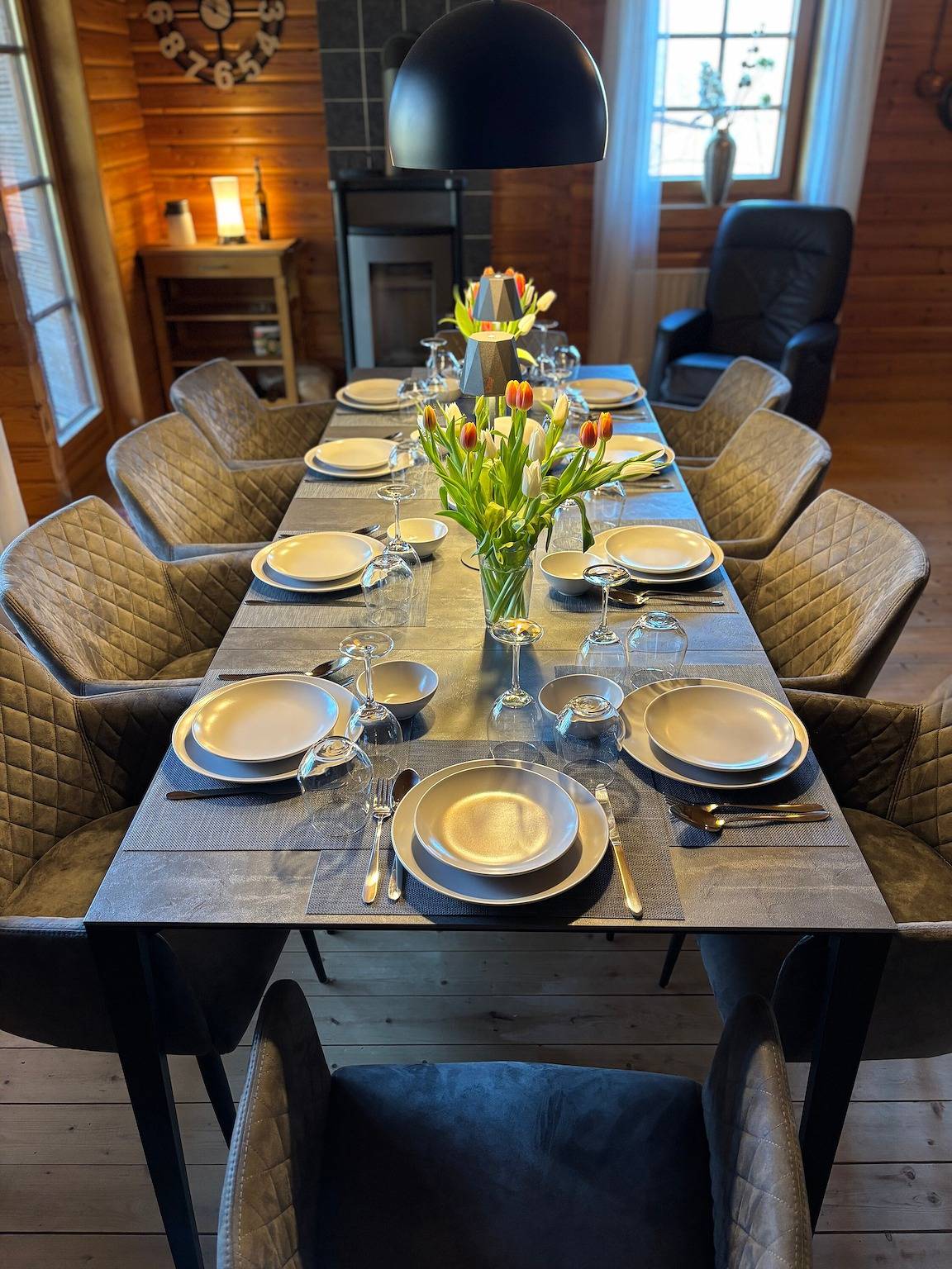 Casa vacanze "Chalet Am Silbersee" con terrazza privata, giardino e Wi-Fi in Silbersee, Frielendorf