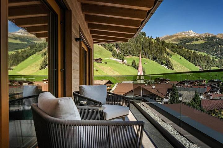 Ferienwohnung für 3 Personen, mit Sauna und Balkon sowie Ausblick in Lanersbach - 4