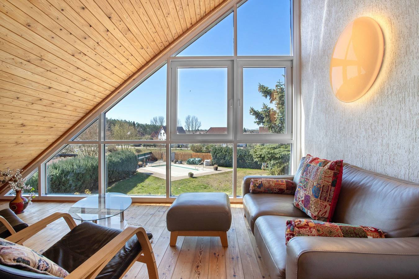 Apartamento entero, Apartamento 'Waldidyll' con piscina compartida, terraza compartida y Wi-Fi in Buddenhagen, Wolgast