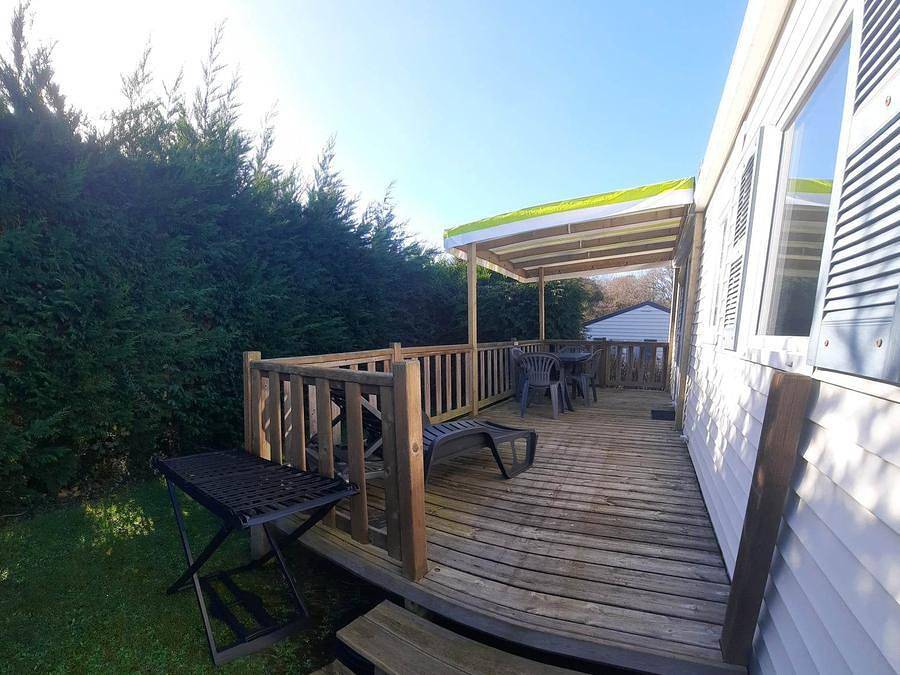 Camping West  - Mobilheim 4 personen - Oceane 27 m² in La Clarté (Perros-Guirec), Perros-Guirec