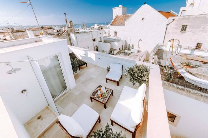BnB für 3 Personen, mit Terrasse in Polignano A Mare