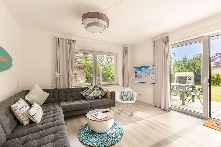 Ferienwohnung für 6 Personen, mit Terrasse und Garten in Tating