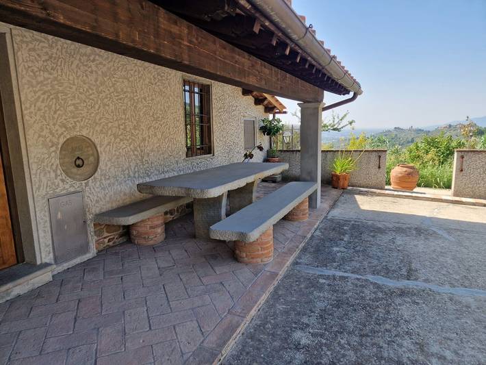 Podere del Convento - Casa con Giardino e Vista Toscana in Massa e Cozzile, Provincia di Pistoia