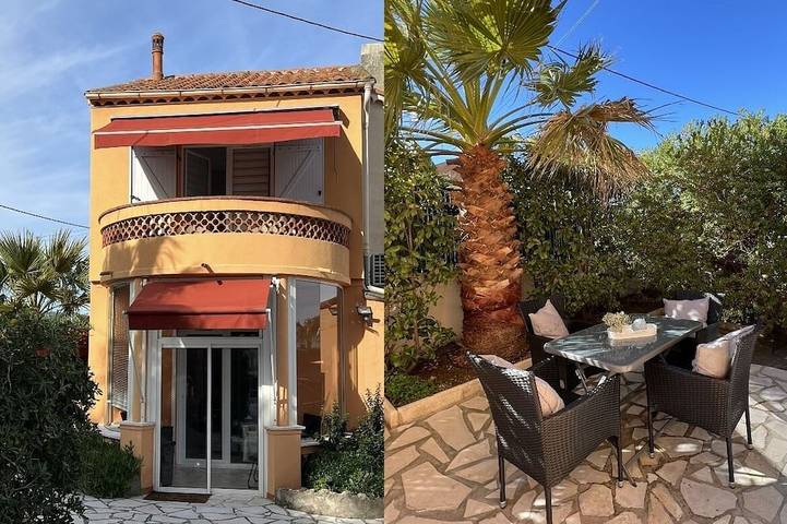 Ferienhaus für 7 Personen, mit Whirlpool und Terrasse sowie Garten