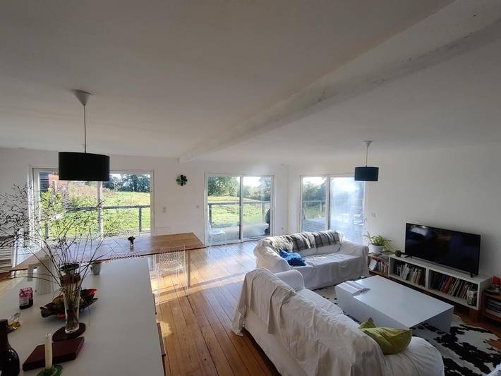 Location de vacances pour 12 personnes, avec jardin et piscine ainsi que vue et sauna à Saint-Jacques-d'Ambur - 4
