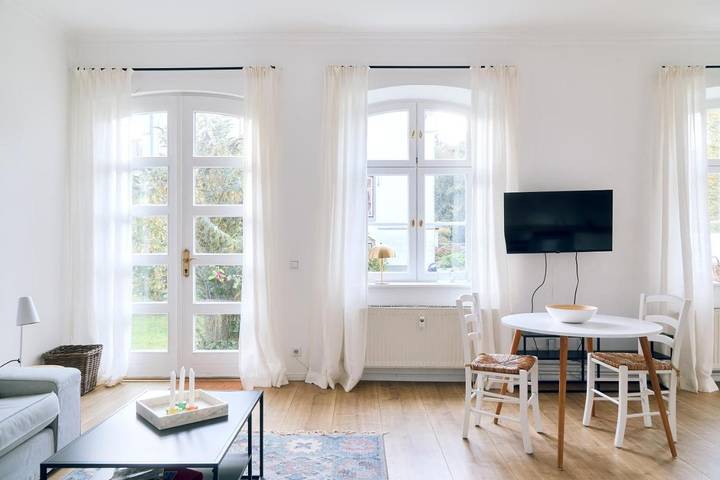 Ferienwohnung für 4 Personen, mit Garten in Barkelsby