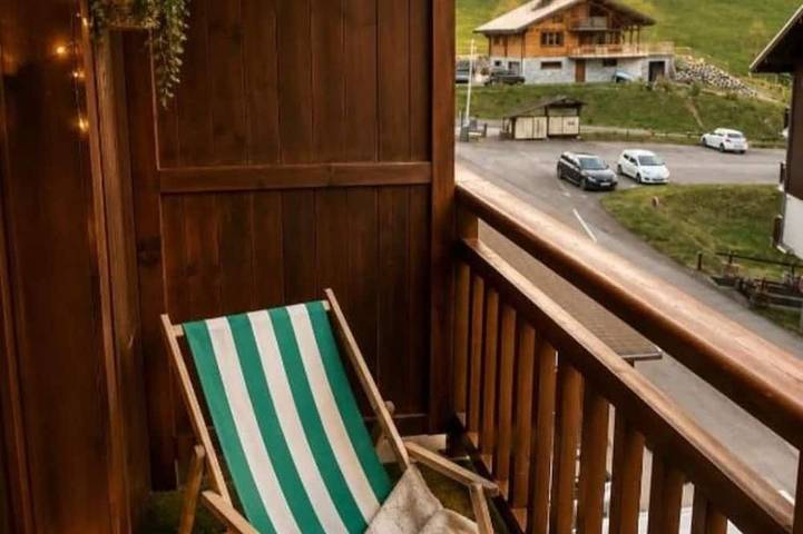 Apartamento entero, Apartment at the base of the slopes in Bellevaux in Bellevaux, Thonon-les-Bains region