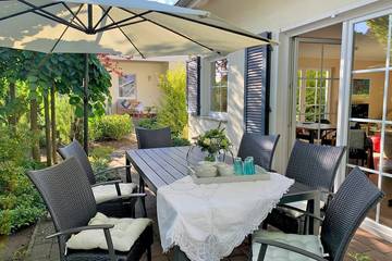 Ferienhaus für 6 Personen, mit Terrasse und Sauna, mit Haustier in Binz