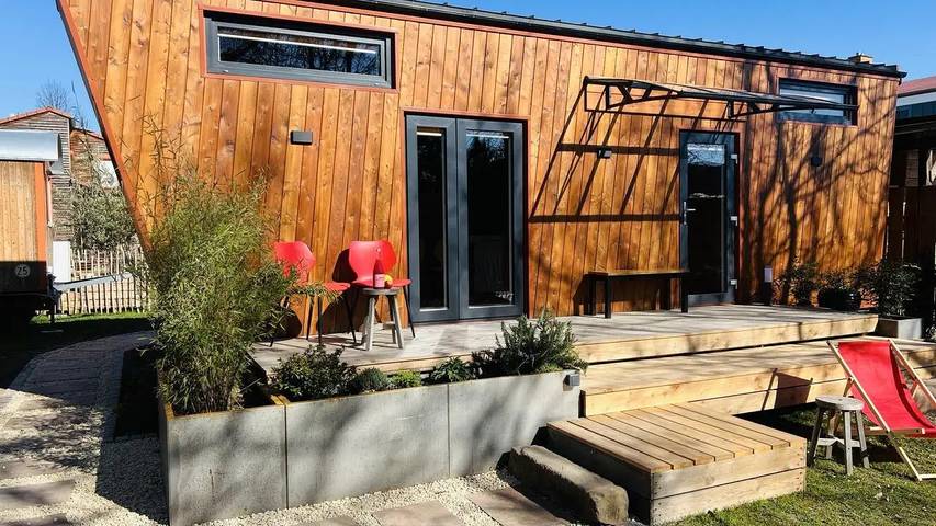 Ferienhaus für 4 Personen, mit Garten