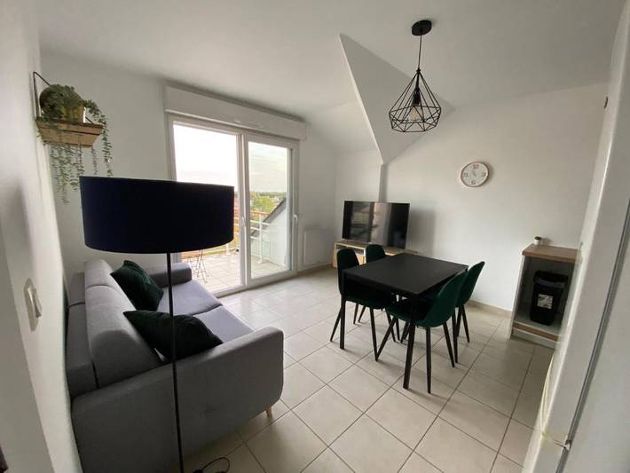 Gîte pour 4 personnes, avec Balcon et Terrasse à Sautron