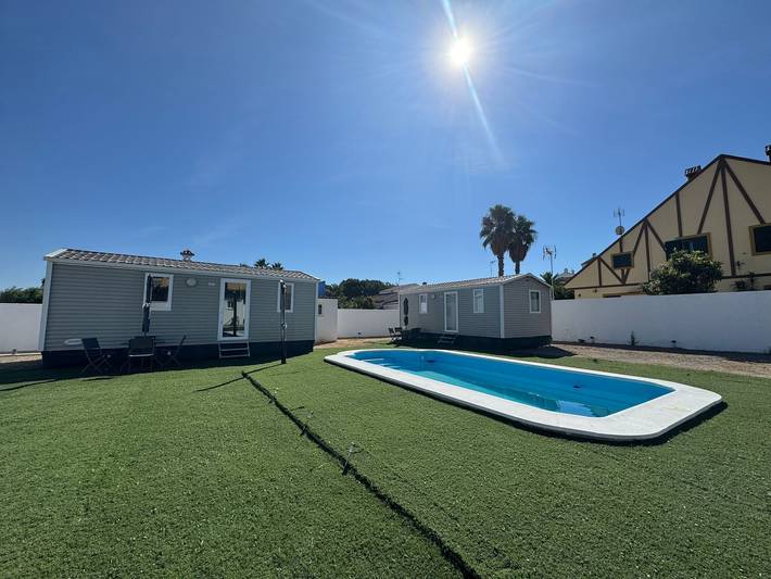 Bungalow für 4 Personen, mit Garten an der Costa de la Luz