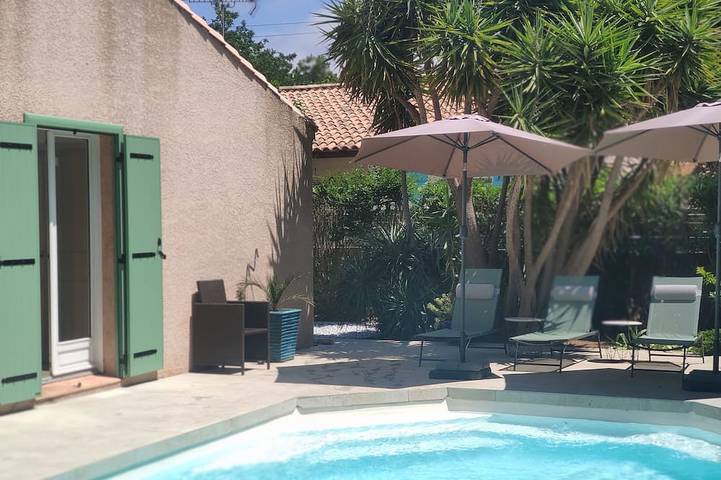 Villa pour 8 personnes, avec jardin, animaux acceptés à Marseillan