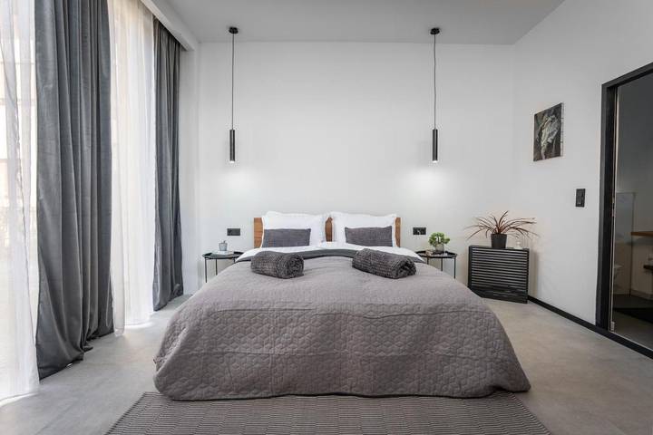 Appartement de vacances pour 2 personnes, avec jardin et vue