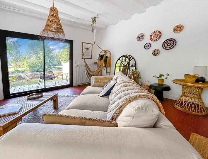 Location de vacances pour 7 personnes, avec vue et terrasse, animaux acceptés à Artannes-sur-Indre - 2