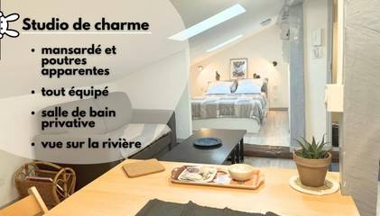 Gîte pour 2 personnes, avec vue, animaux acceptés à Mussidan
