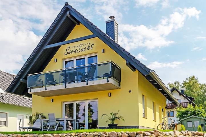 Ganze Wohnung, Traumhafte Ferienwohnung mit Müritz-Blick und Kamin in Röbel, Müritz