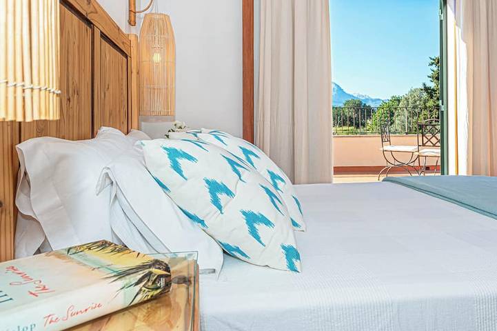 Villa mit privatem Pool und Blick auf das Tramuntana-Gebirge in Port de Pollença, Pollença