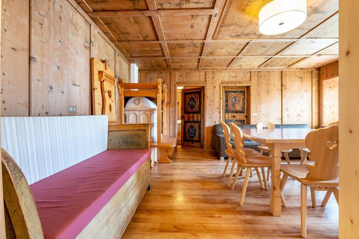 Ferienwohnung für 8 Personen, mit Garten im Val di Fassa - 4