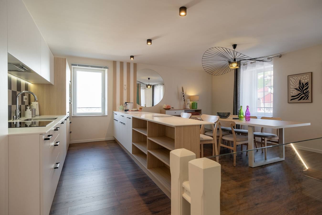 Apartamento entero, Apartamento familiar renovado con gran terraza y 3 dormitorios - Camas hechas y limpieza incluida in Cornimont, Parque natural regional de los Ballons des Vosges