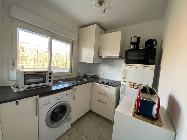 Apartamento entero, Encantador T2 en Balaruc-les-Bains, cerca de termas, WiFi, se admiten mascotas, aire acondicionado in Balaruc-les-Bains, Costa mediterránea (Francia)
