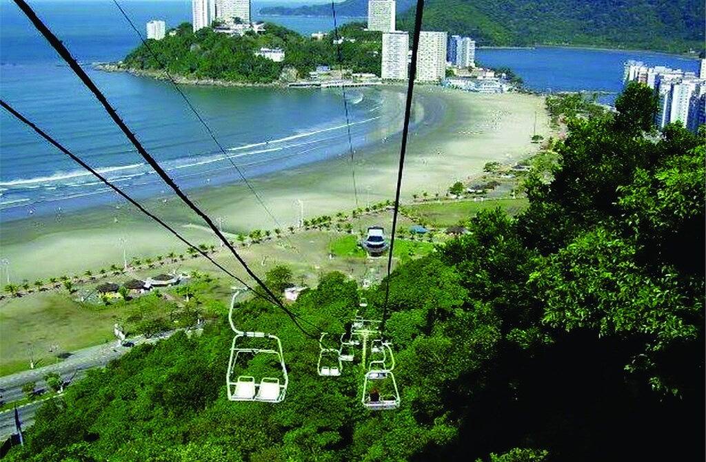 Ganze Wohnung, Ed. Fte. Gonzaga beach 14and sea view in Santos, Baixada Santista