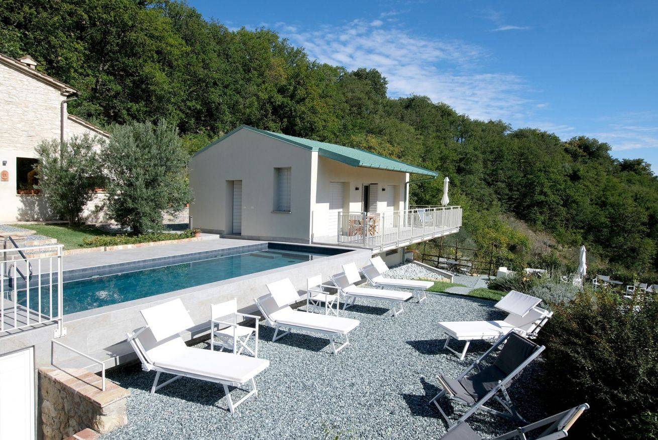 Villa le Moie by Mmega in Arcevia, Ancona Province