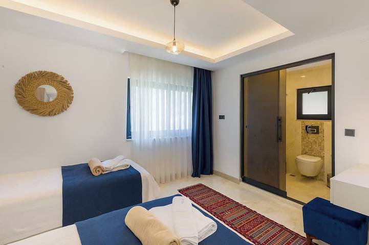 Luxus- Villa s in Kisla, Kalkan – nur wenige Gehminuten vom Strand entfernt in Kaş, Provinz Antalya
