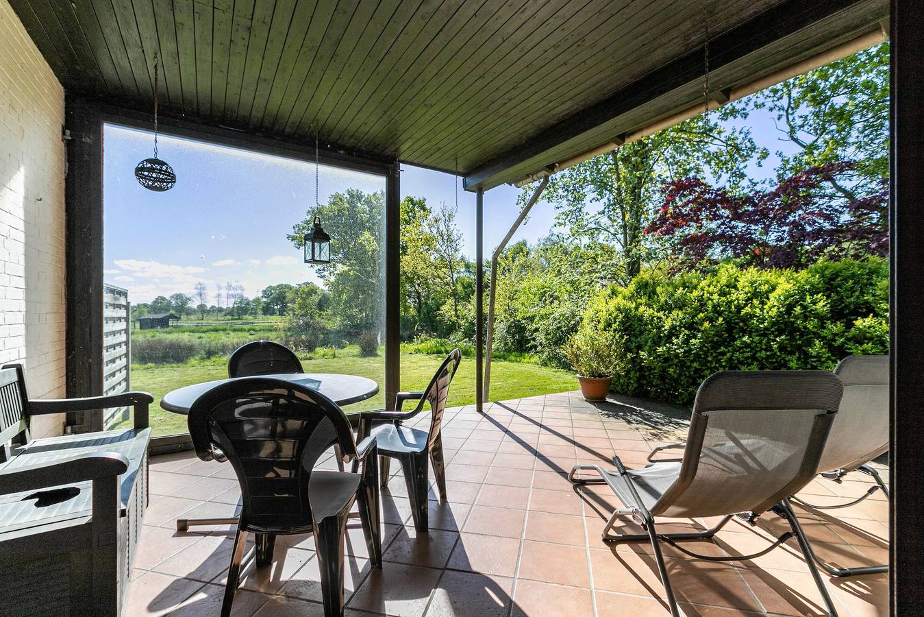 Ganze Wohnung, Ferienwohnung 'Wiesenblick 1' mit privater Terrasse, privatem Garten und Wi-Fi in Weddingstedt, Heide und Umgebung