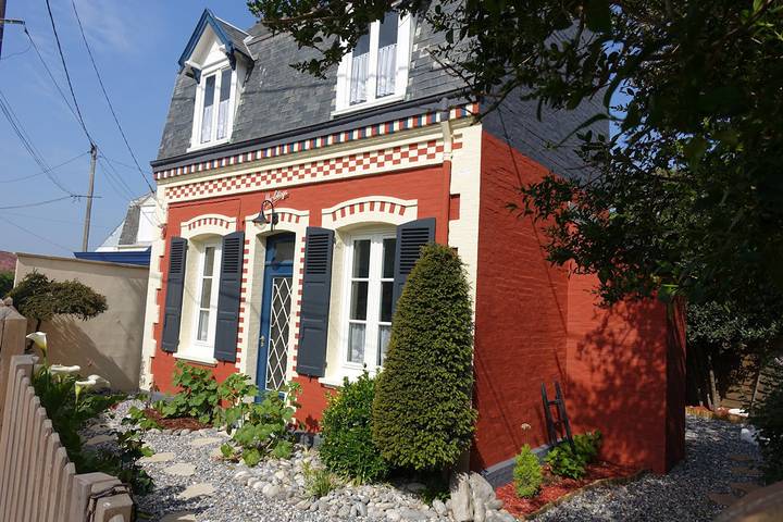 Gîte pour 4 personnes, avec Terrasse ainsi que Jardin et Sauna à Cayeux-sur-Mer